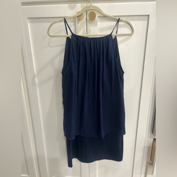 Hutch Navy Blue Dress size large! Stunning! Size large. Excellent condition. - Picture 6 of 7